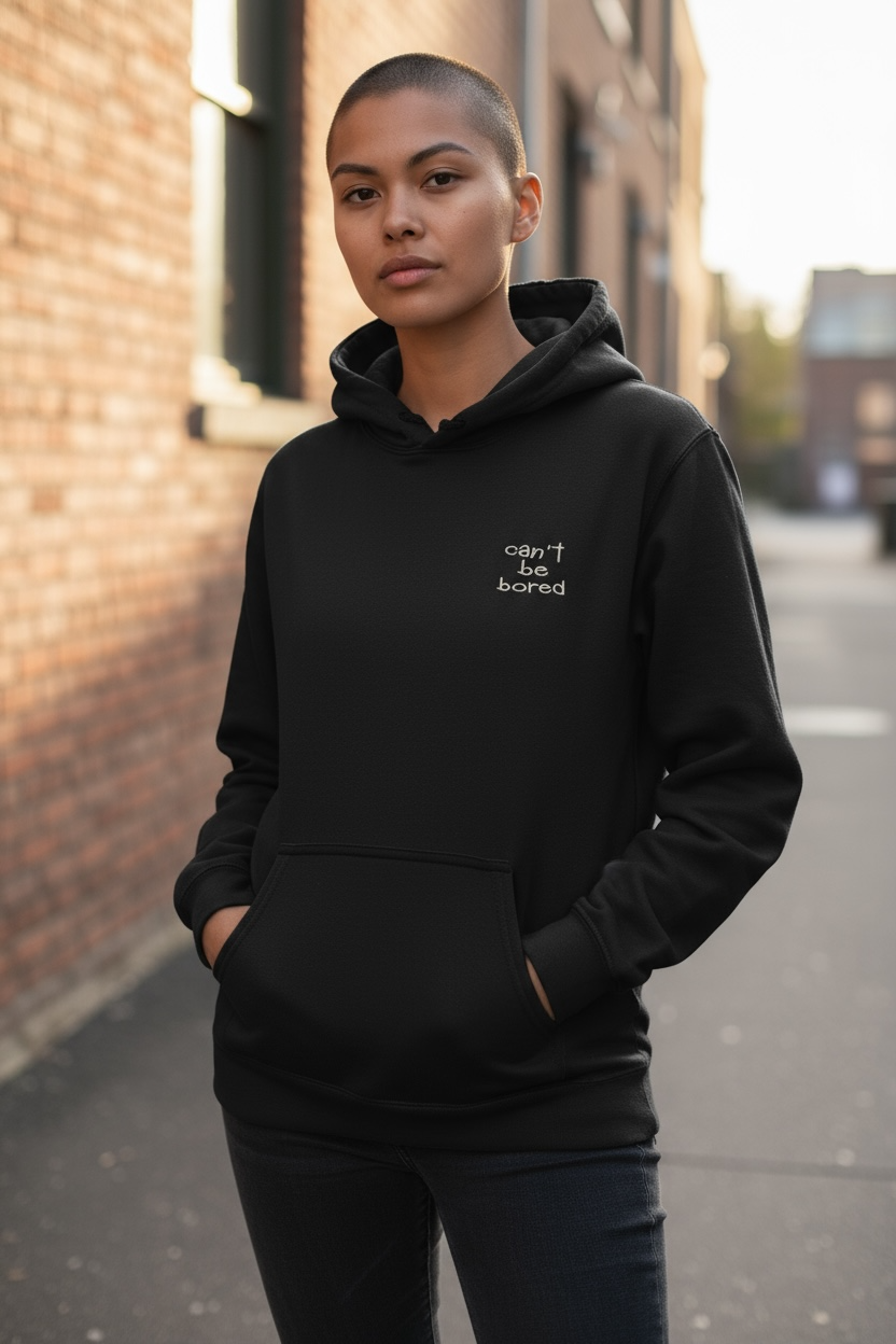 Just "can't be bored"